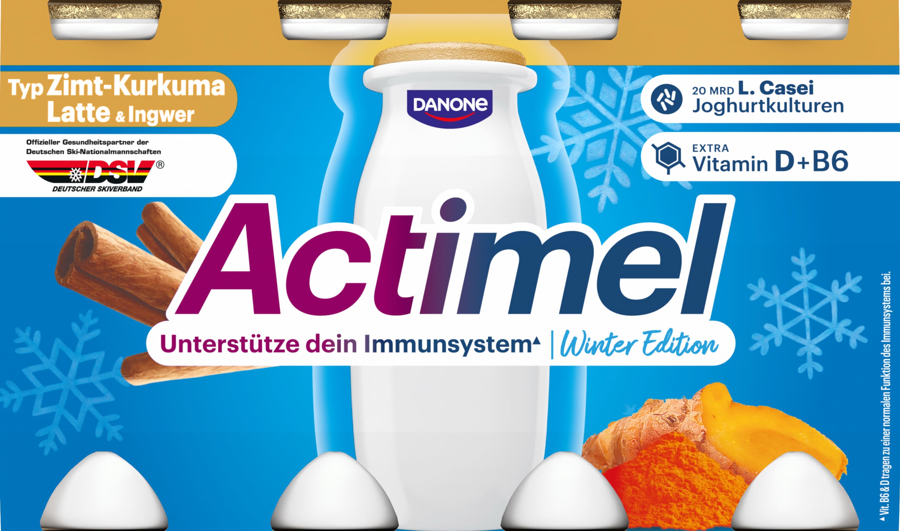 Goldener milch kurkuma ingwer zimt pack x8 