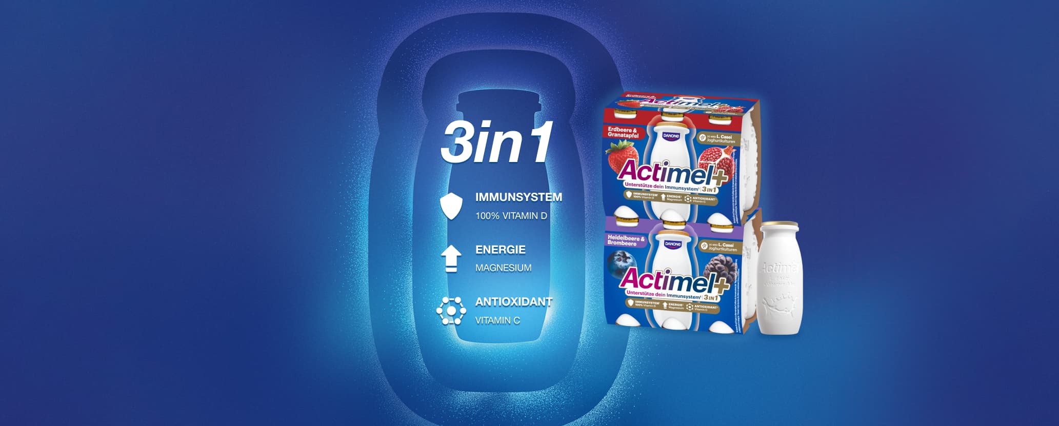 Actimel+ 3 in 1 Background