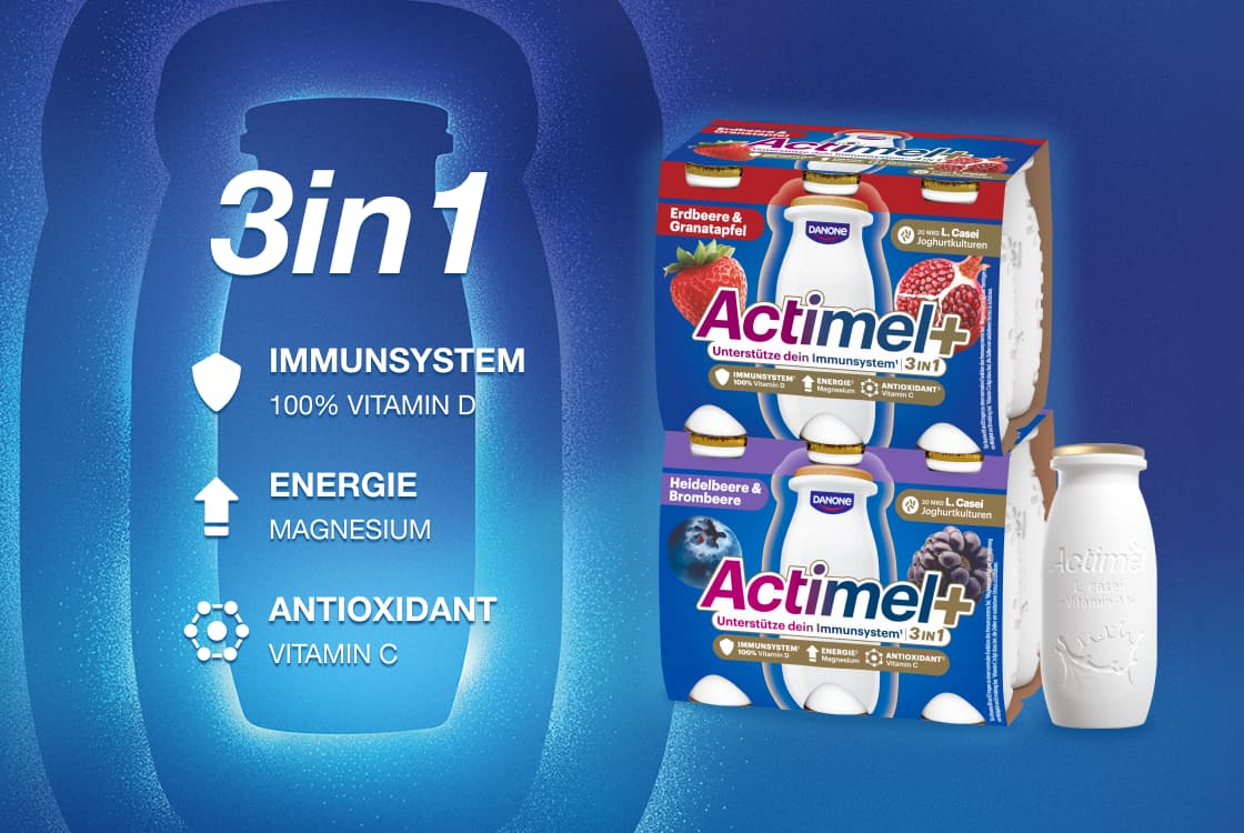 Actimel+ 3 in 1 Mobile Background